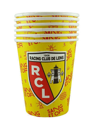 6 kartónové šálky RC objektív 25 CL