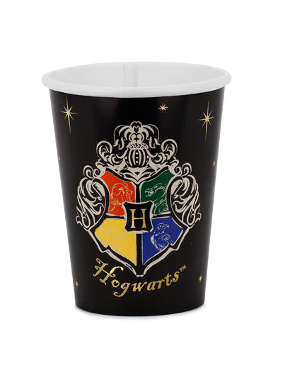 6 papierových pohárov Harry Potter™ Erb Rokfortu 250 ml
