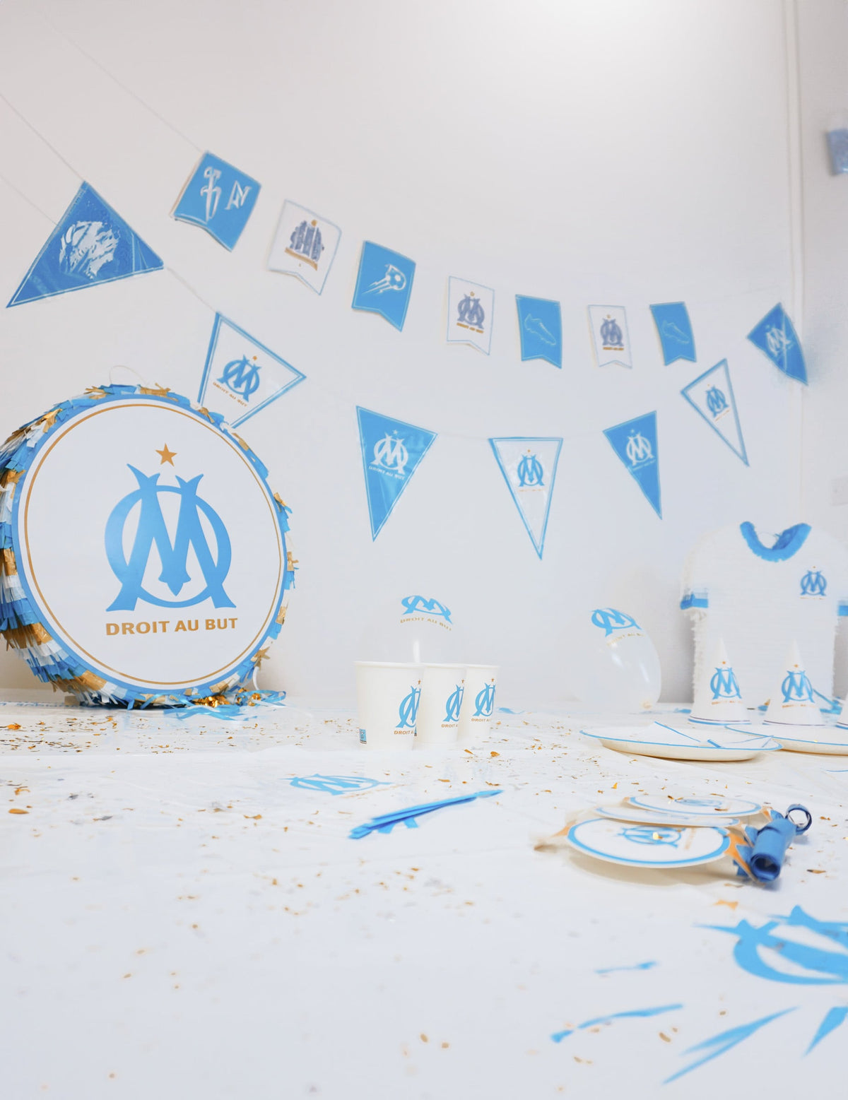 Mise en situation des gobelets OM pour supporter
