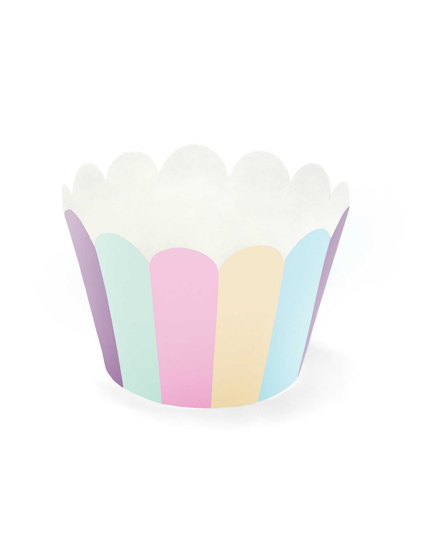 6 ozdob na muffiny s jednorožcom 7,5 x 5 cm pastelové