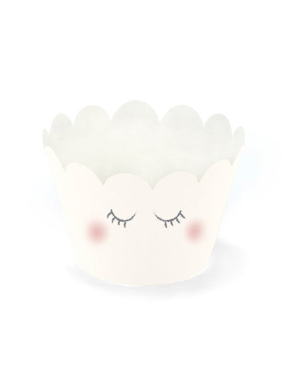 6 ozdob na muffiny s jednorožcom 7,5 x 5 cm pastelové