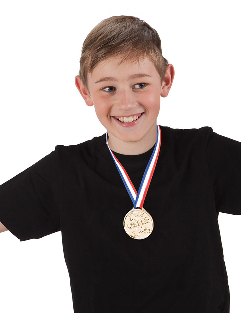 Médaille portée par un enfant de la Médaille winner