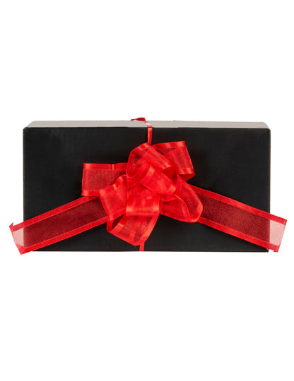 Nœuds à tirer en organza pour décoration rouges