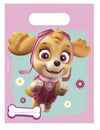 Sacs cadeaux Pat' Patrouille Stella et Everest pour enfant rose et bleu avec Stella