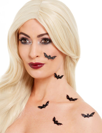 6 nálepiek s netopiermi pre dospelých