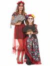 Déguisement de couple Dia de los muertos mère et fille