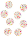 Balles rebondissantes piñata pour enfants avec confettis multicolores