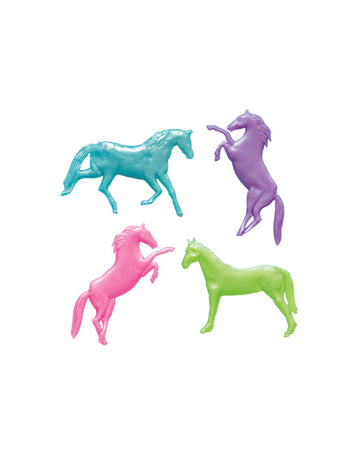 8 rozťahovacích doplnkov na piñatu v tvare koní 