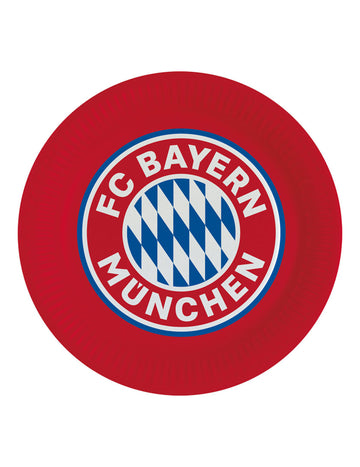 8 kartónových dosiek FC Bayern Mníchov 23 cm