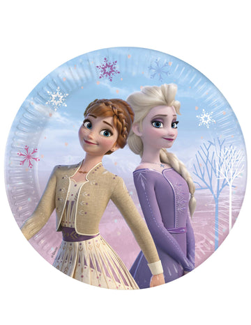 8 kartónových tanierov Snow Queen 23 cm
