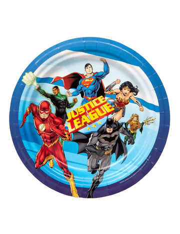 8 kartónových dosiek Justice League 23 cm
