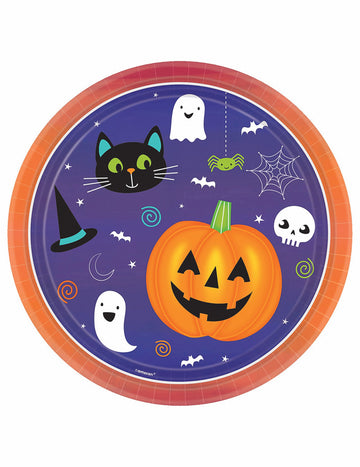 8 Halloween Friends 23 cm Halloween kartónové dosky