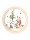 Assiettes en carton Winnie l'ourson beige avec Porcinet et pot de miel