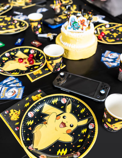 8 Pikachu Pokémon Plates 23 cm