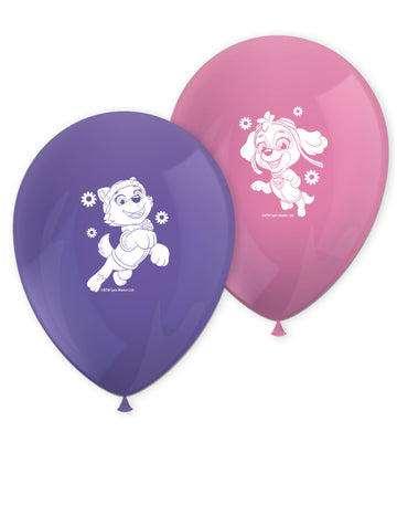 8 latexových balónov Paw Patrol Stella a Everest™