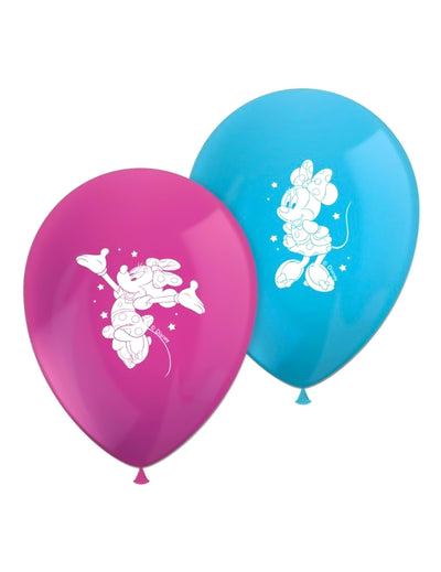 8 balónov s potlačou Minnie™ 28 cm