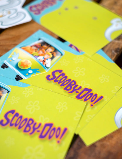 8 pozvánok Scooby-Doo™ s obálkami 10x16 cm