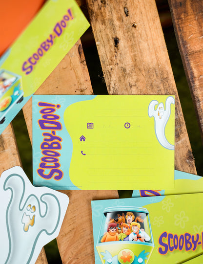 8 pozvánok Scooby-Doo™ s obálkami 10x16 cm