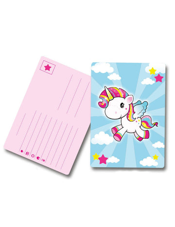 8 pozvánky Unicorn