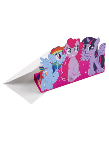 8 pozvánkových kartičiek My Little Pony™ 