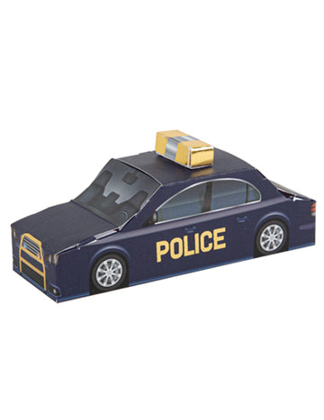 8 kontajnerov policajných automobilov 15 x 5 x 5 cm