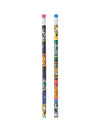 8 crayons à papier Harry Potter pour enfant multicolores avec blasons de Poudlard