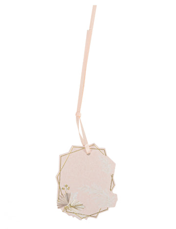 8 boho líceniek s červenou a zlatou farbou 6 cm s pierkami a stuhou