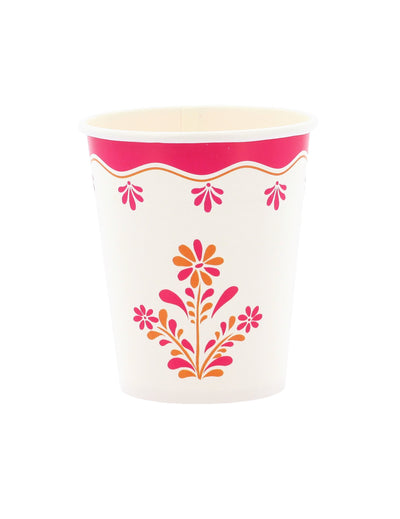 8 papierových pohárov Pink Limonade 255 ml