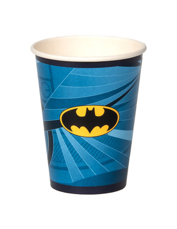 8 Batman kartónové poháre 210 ml