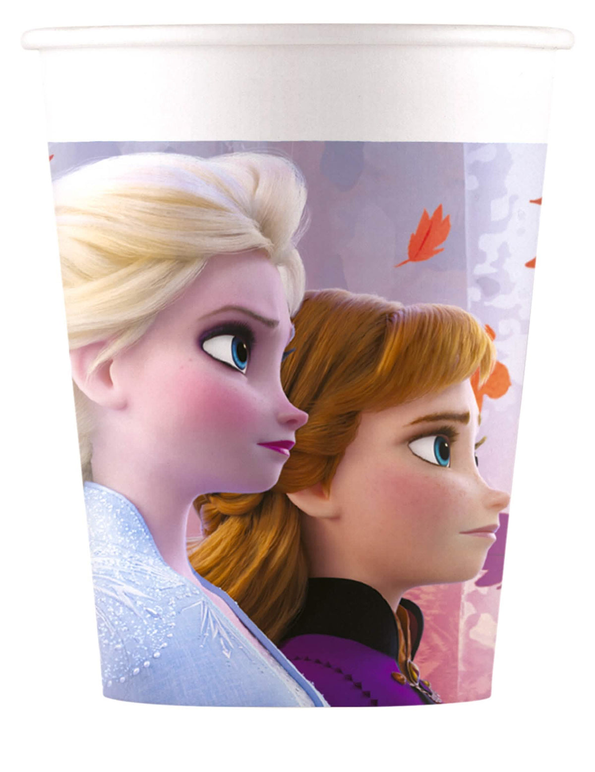 Papierové tégliky Ľadové kráľovstvo 2 pre dieťa Elsa a Anna 200 ml