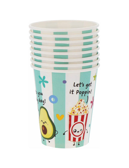 8 pohárov Kawaii Party 250 ml