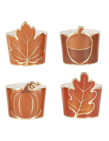 8 pokrievok na poháre na jeseň a Halloween