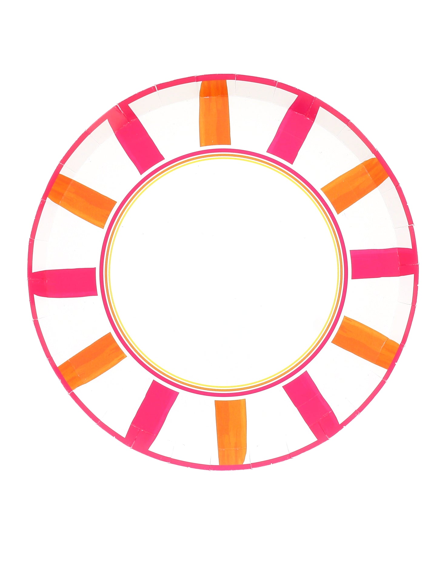 8 Petites assiettes en carton Pink Limonade 18 cm