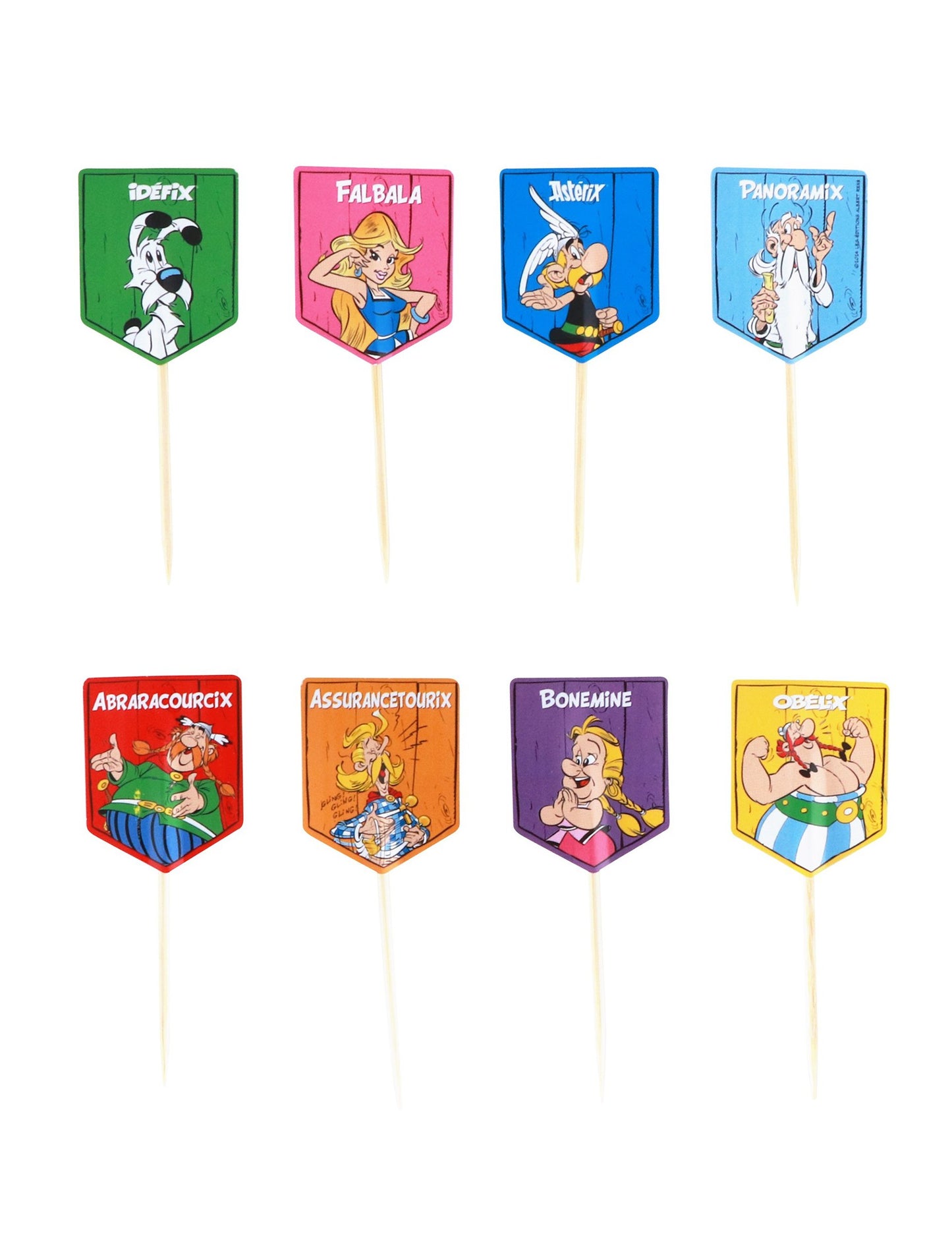8 vrchol v Asterix Cupcakes