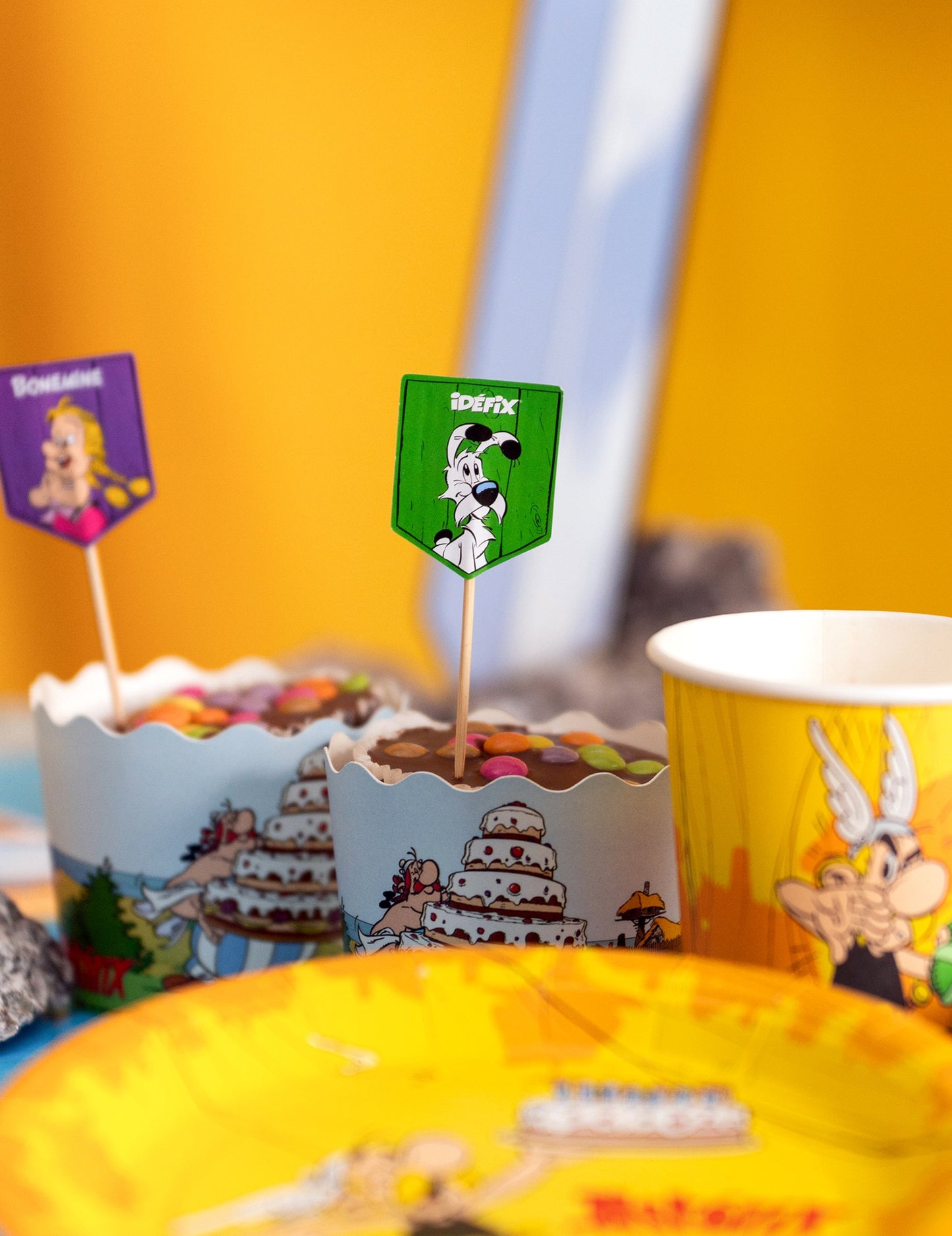 8 vrchol v Asterix Cupcakes
