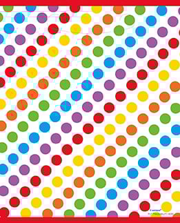 8 pruhovaných viacfarebných narodeninových párty tašiek 18x23 cm 