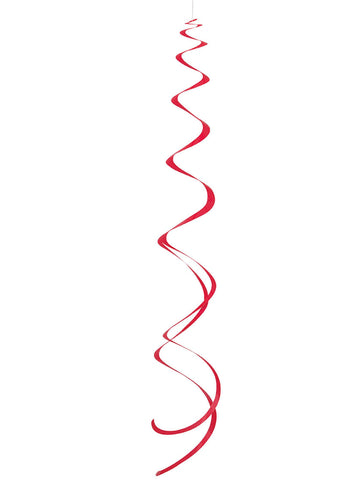 8 Červené špirálové suspenzie
