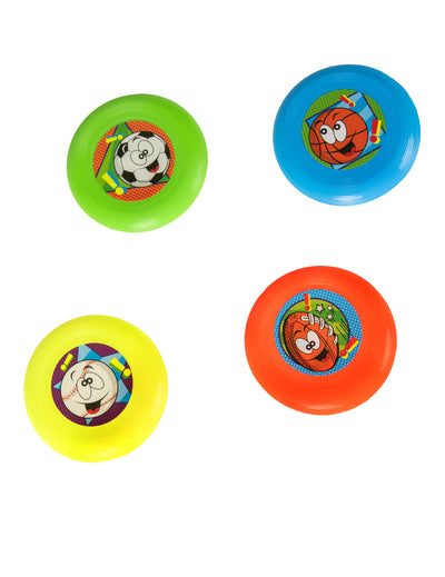Piñata 4 viacfarebné príslušenstvo Frisbees 9 cm