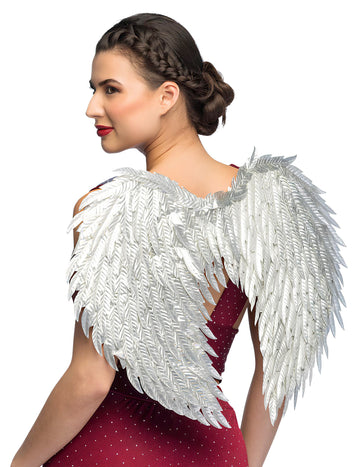 Očarujúce krídla strieborného anjela pre dospelých