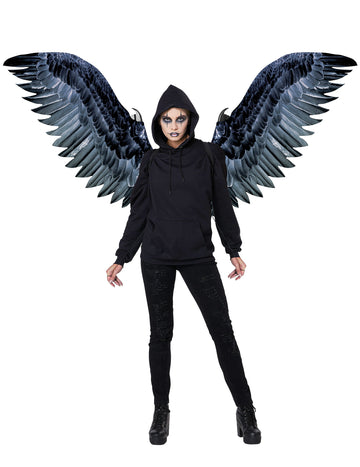 Obrie dospelé krídla Black Raven