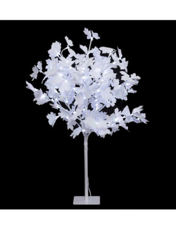 Biely svetelný strom 90 cm 92 LED diód