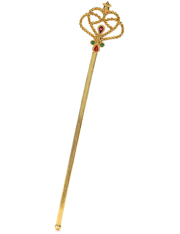 Zlatá a detská pozlátená magická prútik