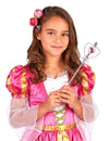 Dospelá a detská princezná ružová princezná bageta