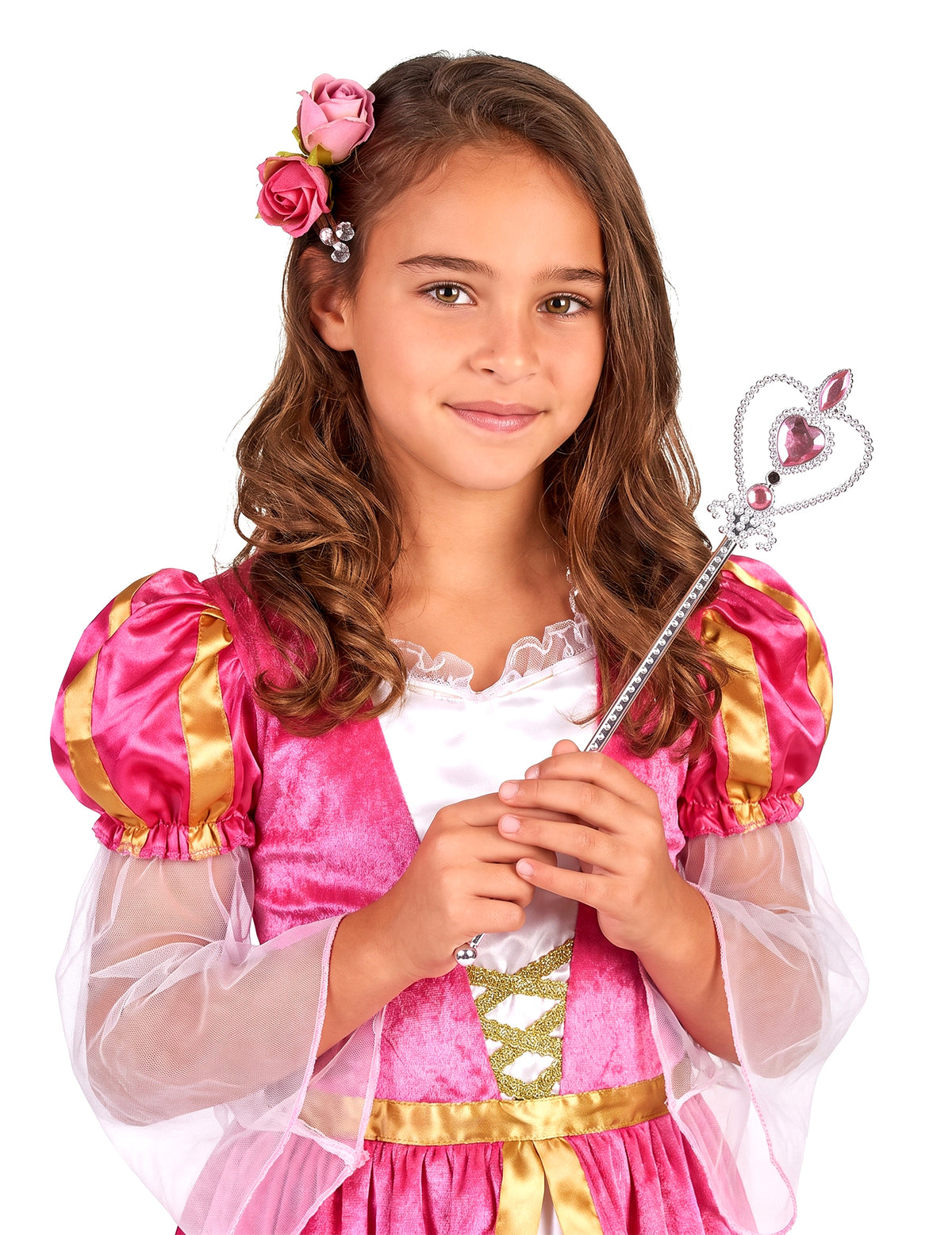 Dospelá a detská princezná ružová princezná bageta
