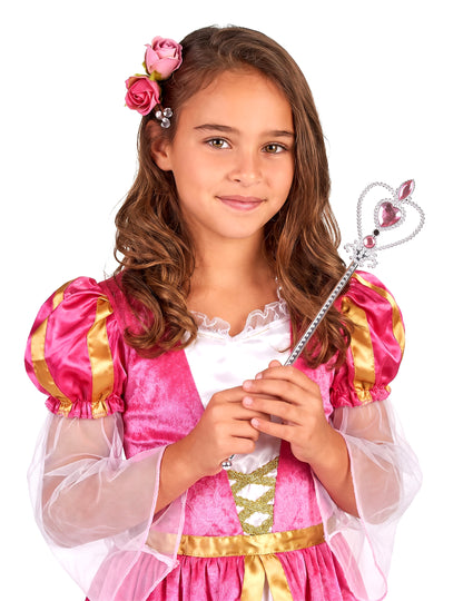 Dospelá a detská princezná ružová princezná bageta