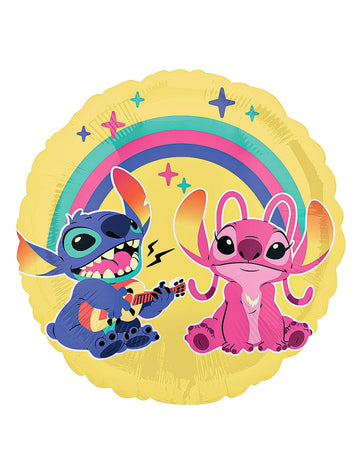 Angel + Stitch 45 fóliový balón cm