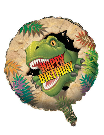 Hliníkový balón narodeniny dinosaury 46 cm