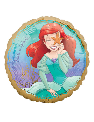 Ariel Little Mermaid Foil Balloon 43 cm