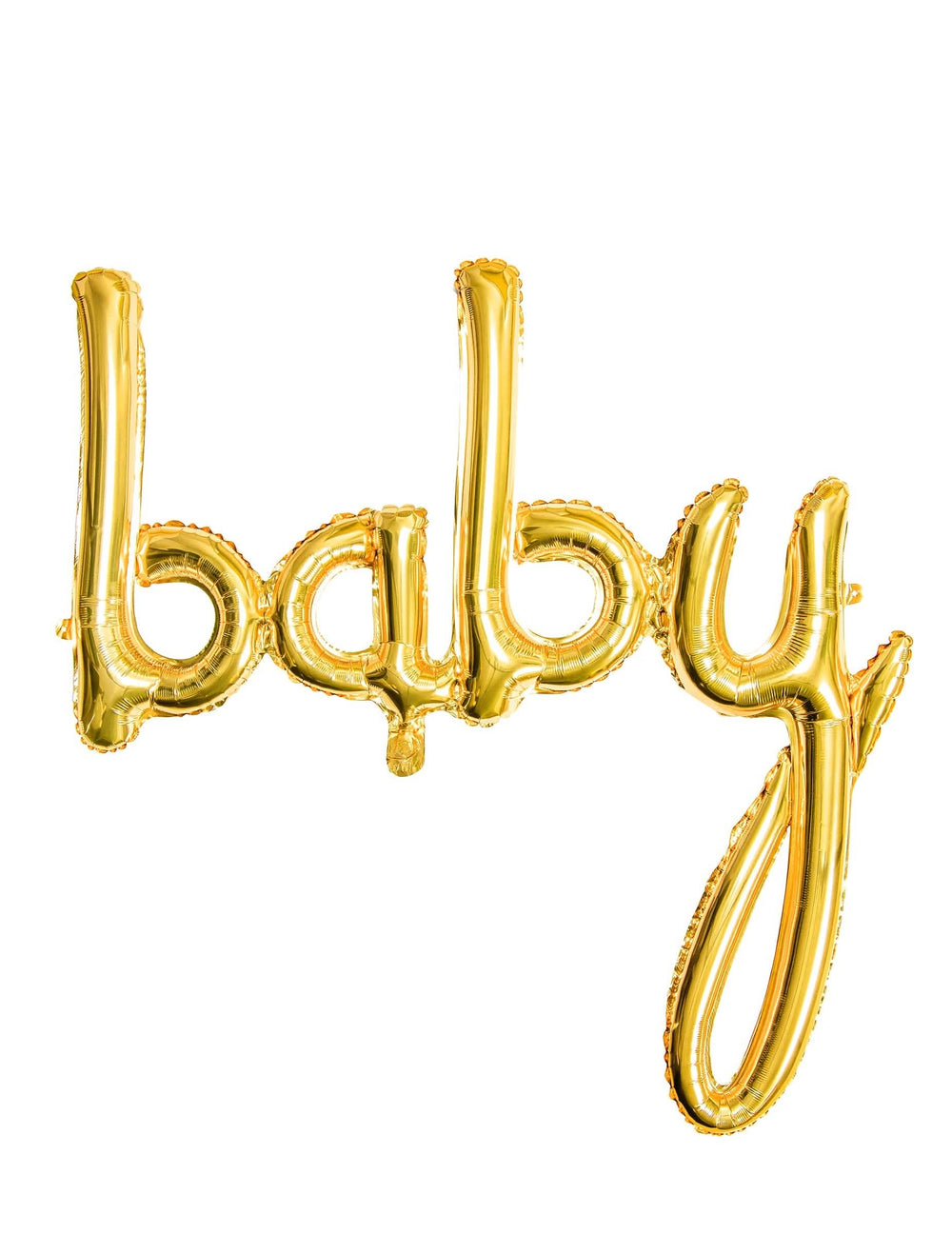 Hliníkový balónik baby na dekoráciu zlatá
