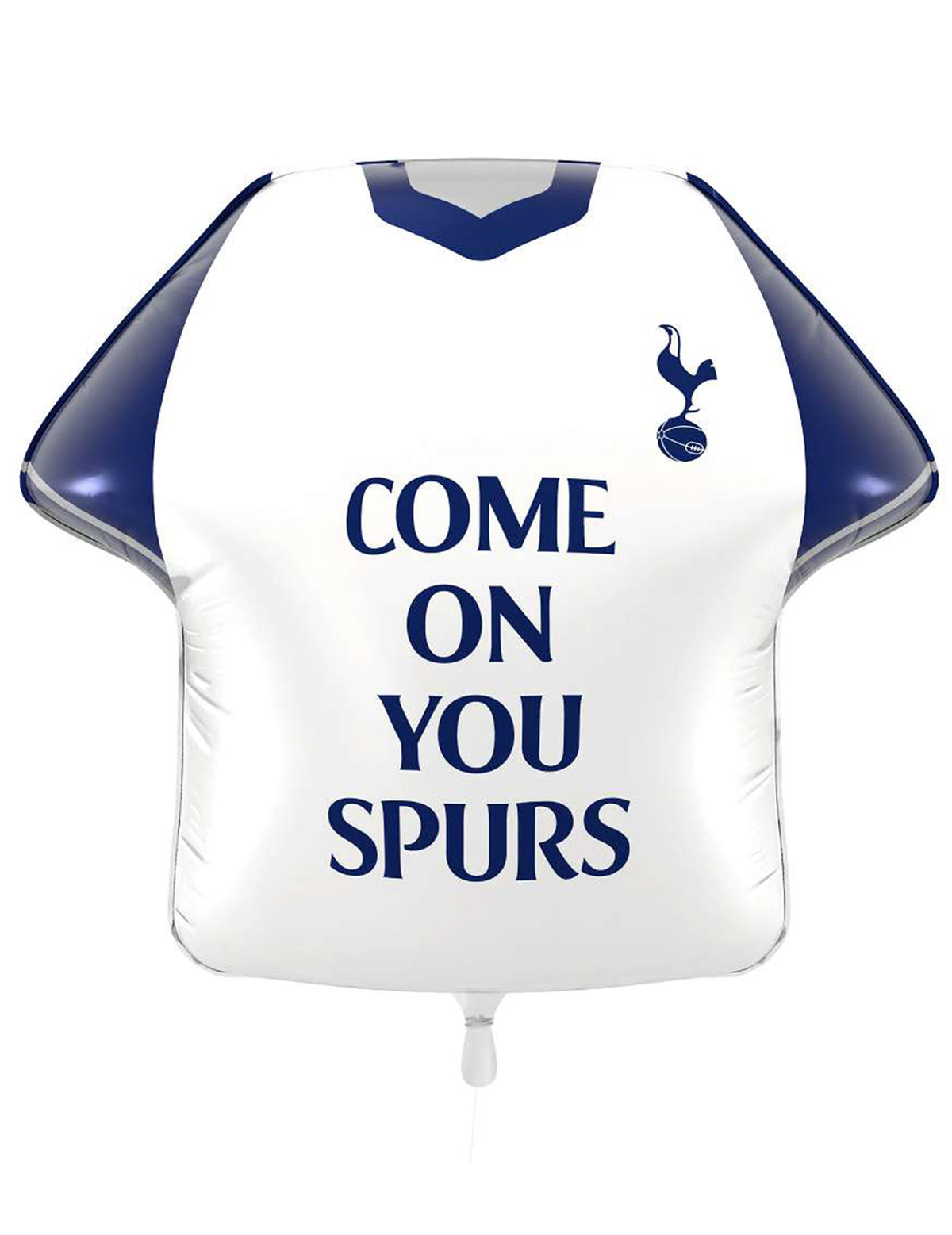 Biely fóliový balón v tvare dresu Tottenham Hotspur Football Club 52 x 51 cm